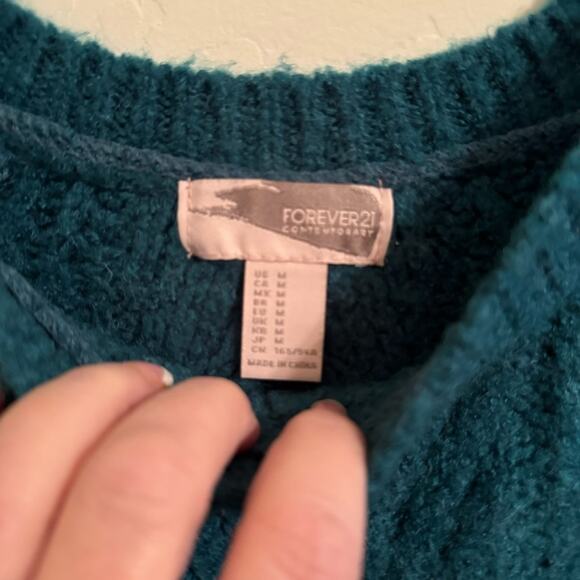 Forever 21 Contemporary Cable Knit Sweater - Picture 10 of 11